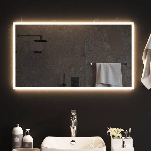 ARDEBO.de - LED-Badspiegel 90x50 cm