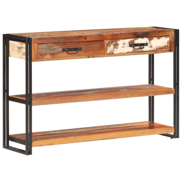Sideboard 120x30x75 cm Recyceltes Massivholz