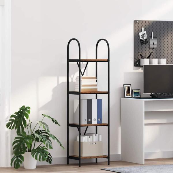 ARDEBO.de - Regal Altholz 40 x 30 x 146 cm Holzwerkstoff