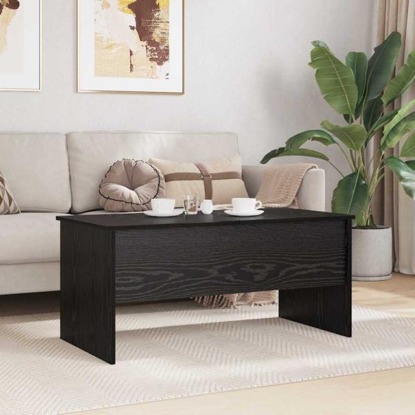 Couchtisch Schwarze Eiche 102 x 50,5 x 46,5 cm Holzwerkstoff