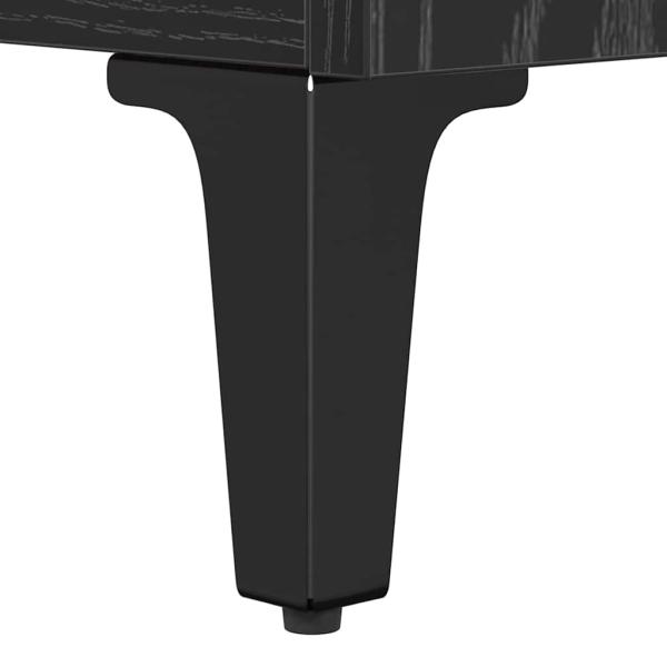 Schuhschrank Schwarze Eiche 102 x 36 x 60 cm Holzwerkstoff