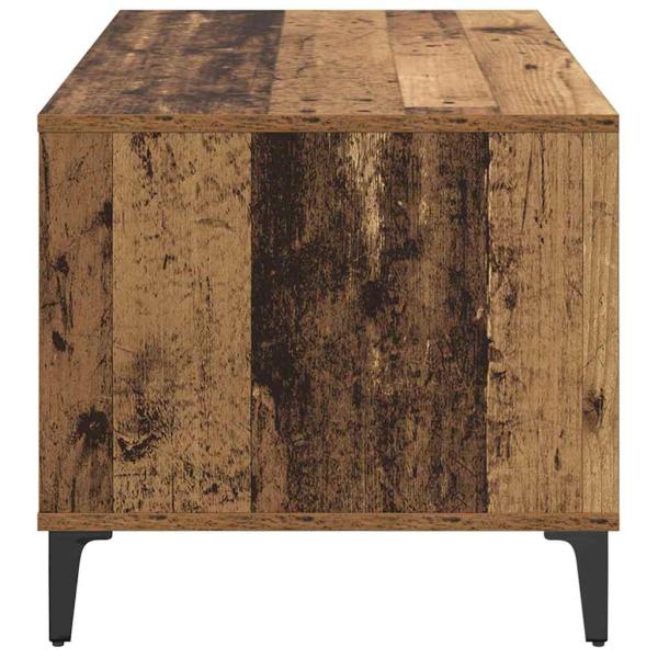 Couchtisch with Drawer Altholz 90 x 49 x 45 cm Holzwerkstoff