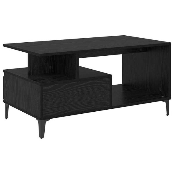 Couchtisch Schwarze Eiche 90 x 49 x 45 cm Holzwerkstoff