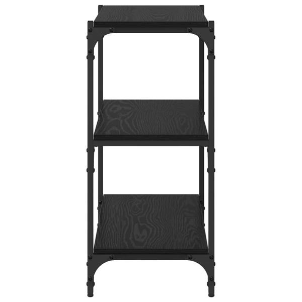 Bücherregal Schwarze Eiche 60 x 33 x 71 cm Holzwerkstoff