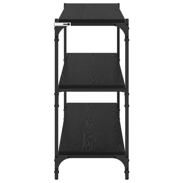 Bücherregal Schwarze Eiche Holzwerkstoff