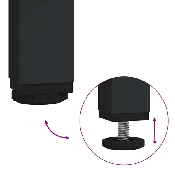 Bücherregal Schwarze Eiche Holzwerkstoff