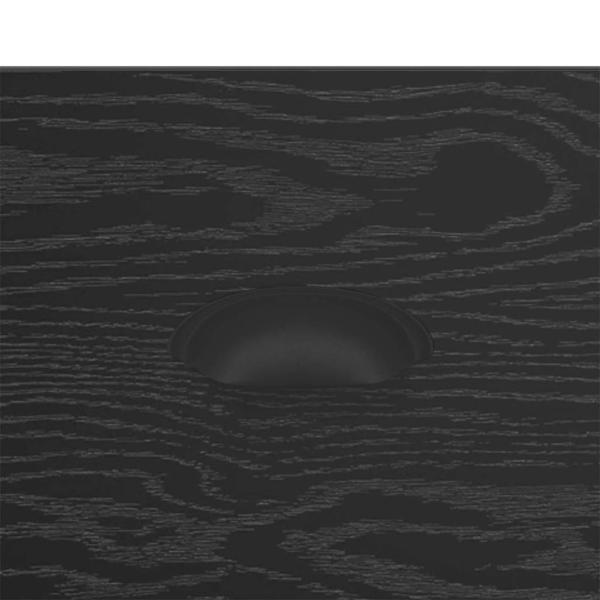 Couchtisch Schwarze Eiche 50 x 50 x 35 cm Holzwerkstoff