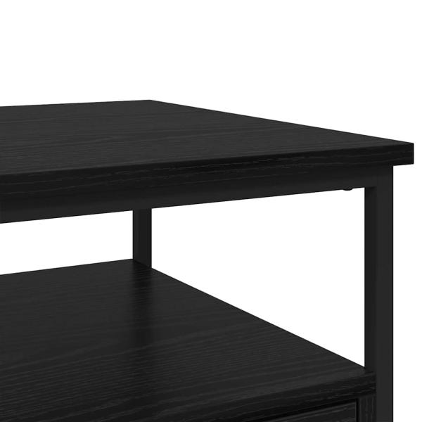 Nachttisch 2 pcs Schwarze Eiche 40 x 42 x 56 cm Holzwerkstoff