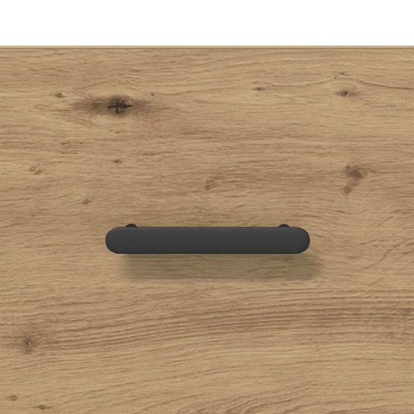 Nachttisch 2 pcs Eiche handwerklich 40 x 35 x 47,5 cm