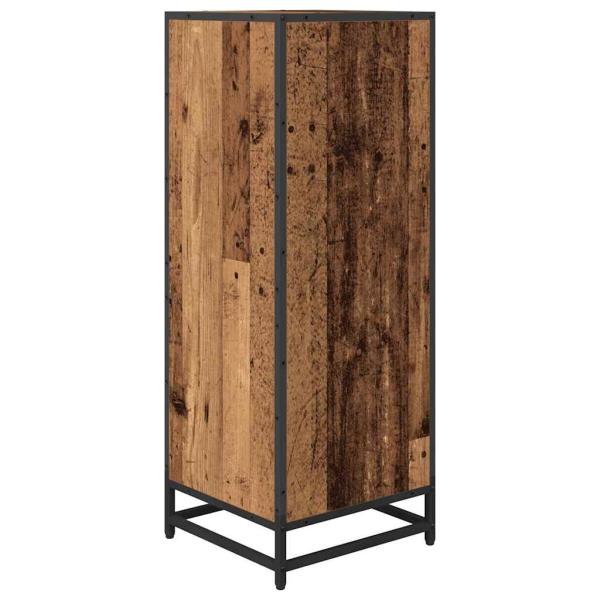 Badezimmer Schrank Altholz 35 x 37,5 x 100 cm Holzwerkstoff