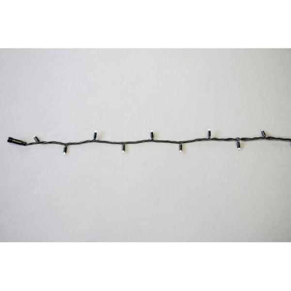 ARDEBO.de - String Lite®QF+, 120 LED 12M warm weiß, schwarzes Kabel