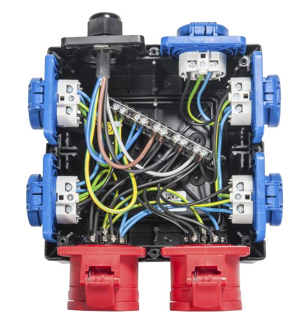 ARDEBO.de - KAPPEL Verteiler, Mobilversion ungesichert, mit Tragegriff