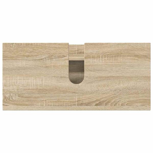 Badezimmermöbel Set 3 pcs Sonoma Eiche 76,5 x 35 x 64 cm