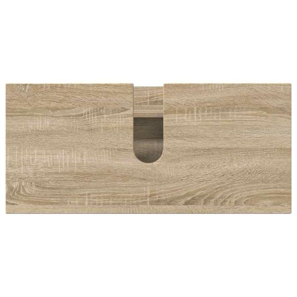 Badezimmermöbel Set mit Tür 4 pcs Sonoma Eiche 30 x 35 x 192 cm
