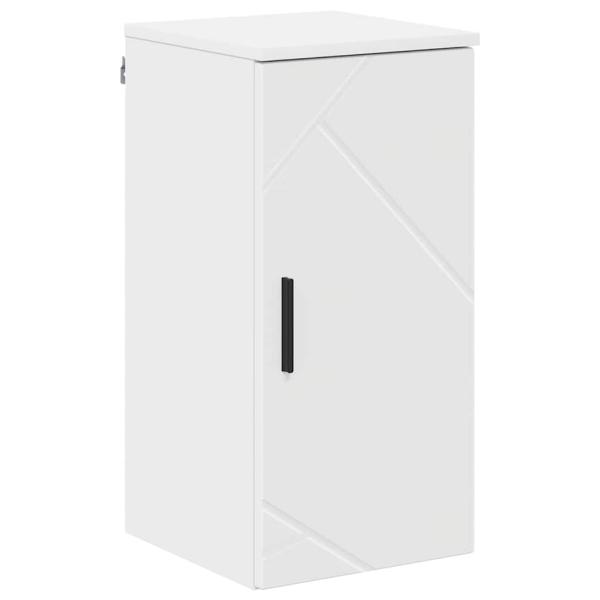Badezimmermöbel Set 5 pcs Weiß 30 x 35 x 192 cm Holzwerkstoff