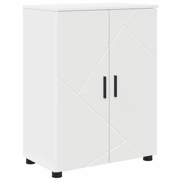 Badezimmermöbel Set 4 pcs Weiß 30 x 35 x 192 cm Holzwerkstoff