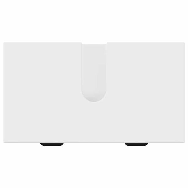 Badezimmermöbel Set 3 pcs Weiß 39,5 x 36 x 88 cm Holzwerkstoff