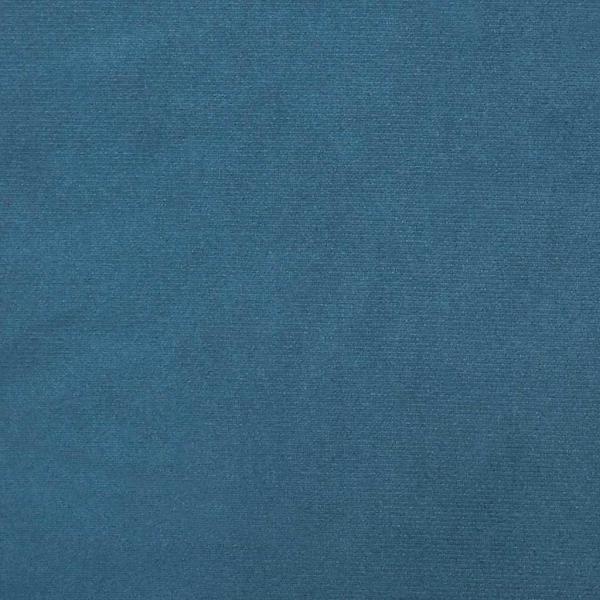 Bettgestell mit Matratze Dunkelblau und Weiß 200 x 200 cm Samt