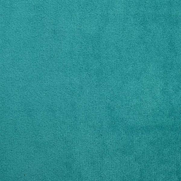 Eckbettgestell mit Kopfteil Türkis 90 x 200 cm Samt