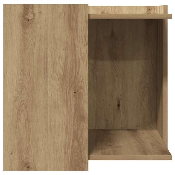 Katzenklo Artisan-Eiche 53x53x51 cm Holzwerkstoff