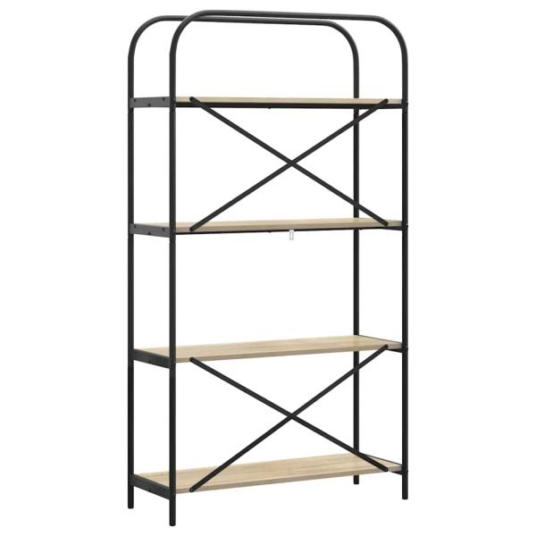 Regal Sonoma Eiche 80 x 30 x 146 cm Holzwerkstoff