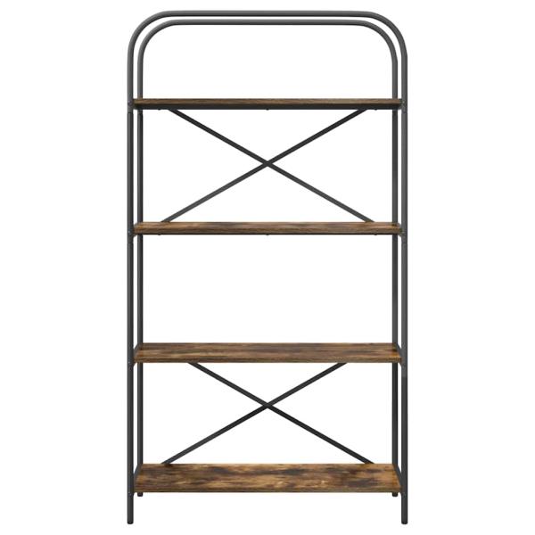 Regal Räuchereiche 80 x 30 x 146 cm Holzwerkstoff