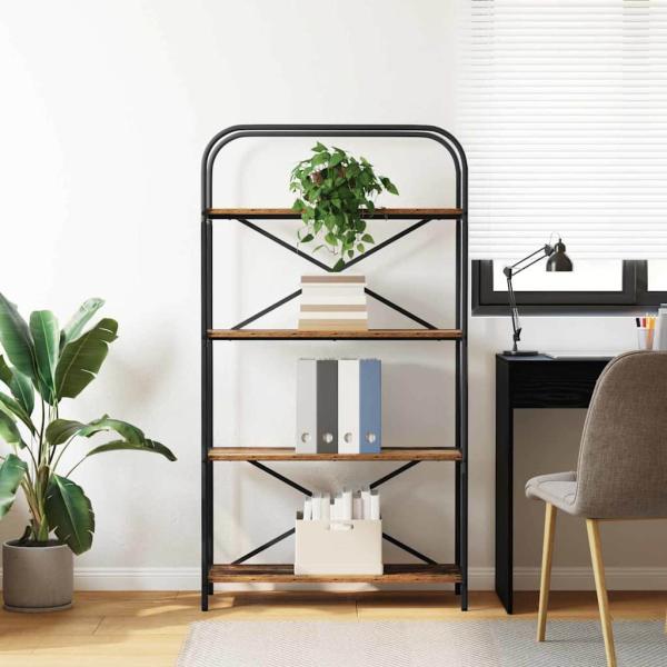 Regal Altholz 80 x 30 x 146 cm Holzwerkstoff