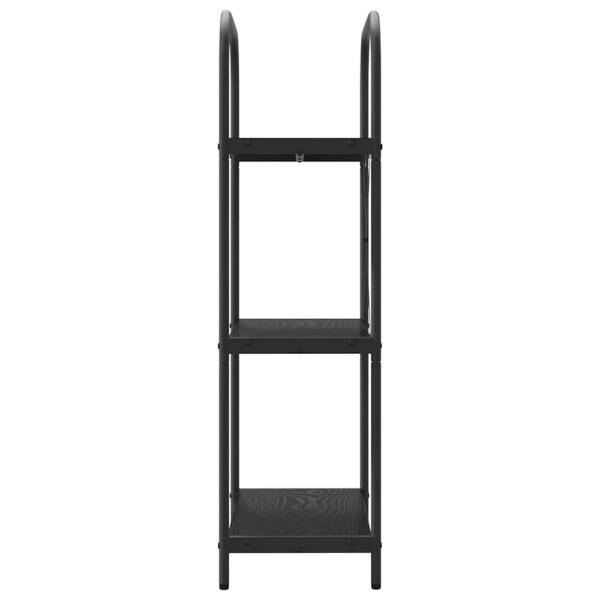 Regal Schwarze Eiche 60 x 30 x 109 cm Holzwerkstoff