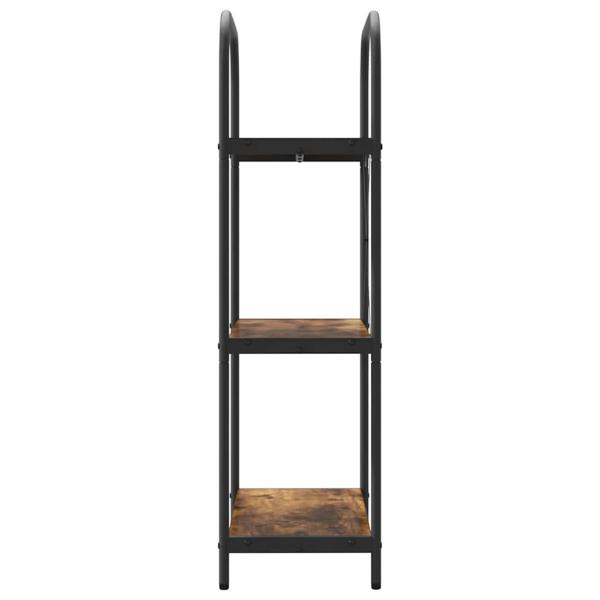 Regal Räuchereiche 60 x 30 x 109 cm Holzwerkstoff