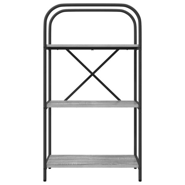 Regal Grau Sonoma 60 x 30 x 109 cm Holzwerkstoff