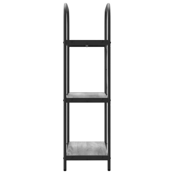 Regal Grau Sonoma 60 x 30 x 109 cm Holzwerkstoff