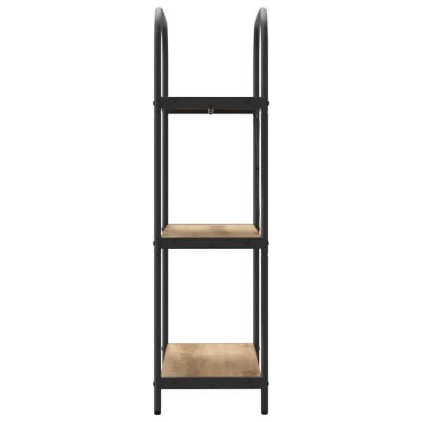 Regal Eiche handwerklich 60 x 30 x 109 cm Holzwerkstoff