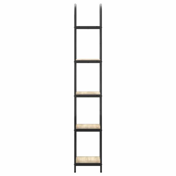 Regal Sonoma Eiche 40 x 30 x 183 cm Holzwerkstoff