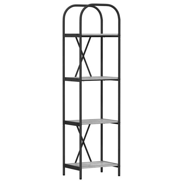 Regal Grau Sonoma 40 x 30 x 146 cm Holzwerkstoff