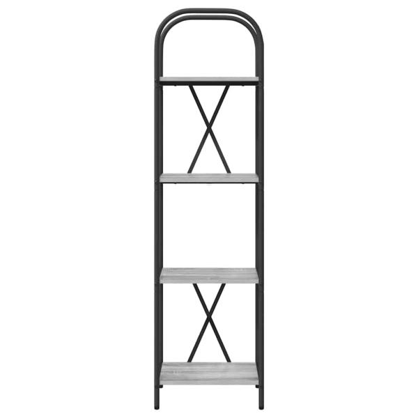 Regal Grau Sonoma 40 x 30 x 146 cm Holzwerkstoff