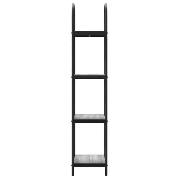 Regal Grau Sonoma 40 x 30 x 146 cm Holzwerkstoff