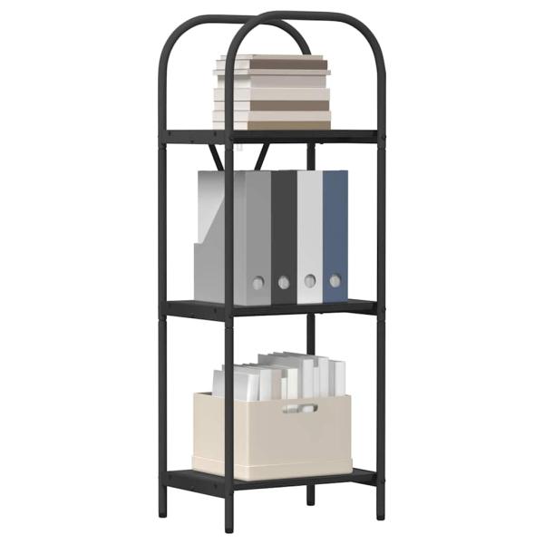 Regal Schwarze Eiche 40 x 30 x 109 cm Holzwerkstoff