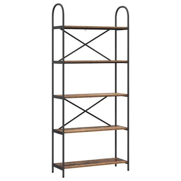 Regal Altholz 80 x 30 x 183 cm Holzwerkstoff