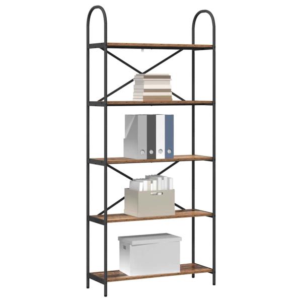 Regal Altholz 80 x 30 x 183 cm Holzwerkstoff