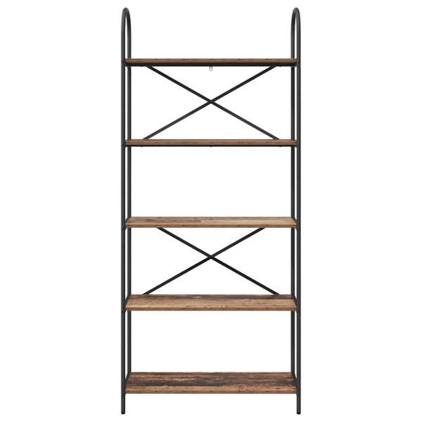 Regal Altholz 80 x 30 x 183 cm Holzwerkstoff