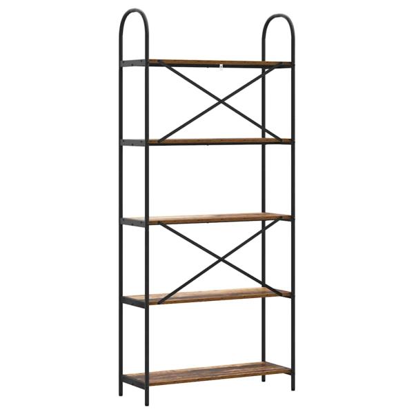 Regal Altholz 80 x 30 x 183 cm Holzwerkstoff