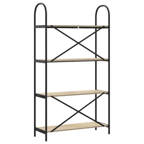 Regal Sonoma Eiche 80 x 30 x 146 cm Holzwerkstoff