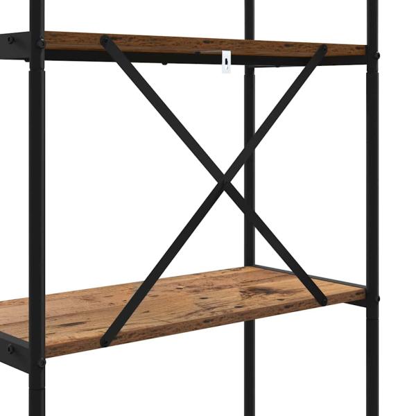 Regal Altholz 80 x 30 x 146 cm Holzwerkstoff