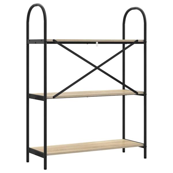 Regal Sonoma Eiche 80 x 30 x 109 cm Holzwerkstoff