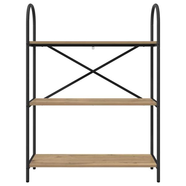 Regal Eiche handwerklich 80 x 30 x 109 cm Holzwerkstoff