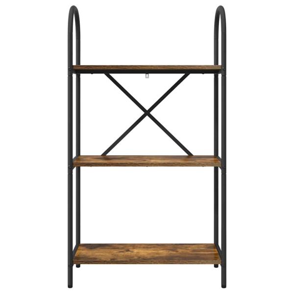 Regal Räuchereiche 60 x 30 x 109 cm Holzwerkstoff