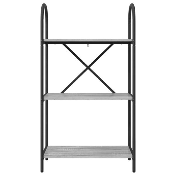 Regal Grau Sonoma 60 x 30 x 109 cm Holzwerkstoff