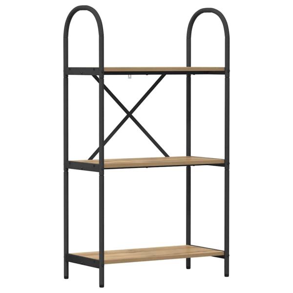 Regal Eiche handwerklich 60 x 30 x 109 cm Holzwerkstoff