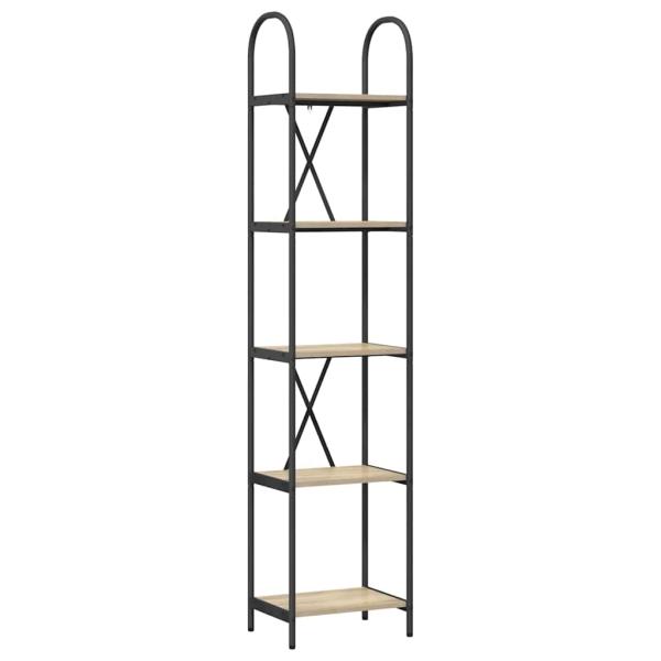 Regal Sonoma Eiche 40 x 30 x 183 cm Holzwerkstoff