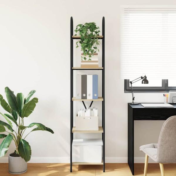 Regal Sonoma Eiche 40 x 30 x 183 cm Holzwerkstoff